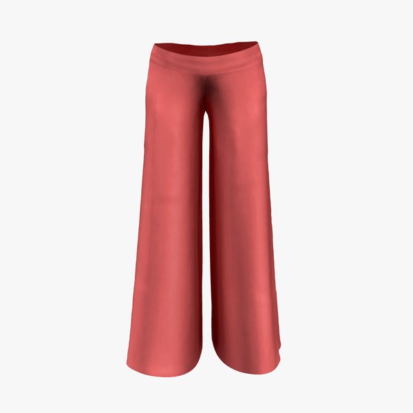 Ladies Gaucho Pants 3D - TurboSquid 1840790