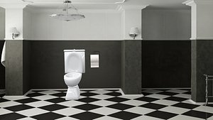 Toilet 3D model