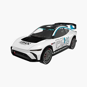 3D model FC1-X Electric Rallycross SUV