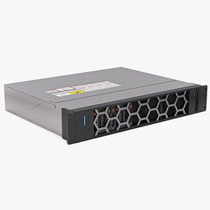 3D Data Server 4U 3 model