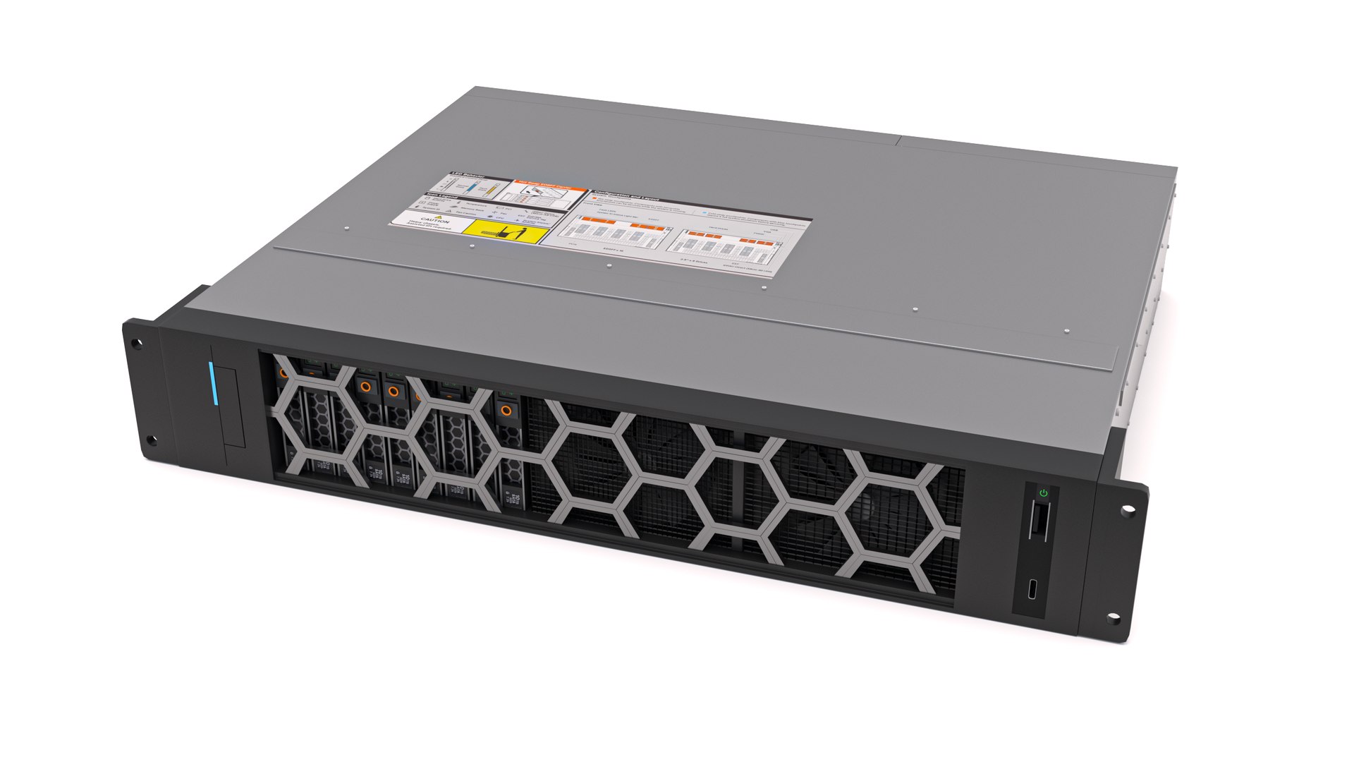 3D Data Server 4U 3 Model - TurboSquid 2284707