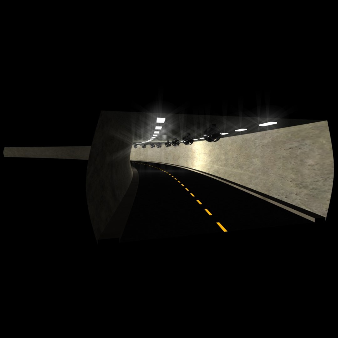 3D Model Road Tunnel - TurboSquid 1242445