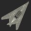 F 117 NightHawk V2 Rigged