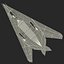 F 117 NightHawk V2 Rigged