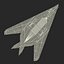 F 117 NightHawk V2 Rigged