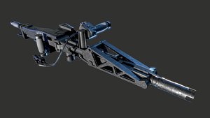 M56 Smartgun Aliens 3D model