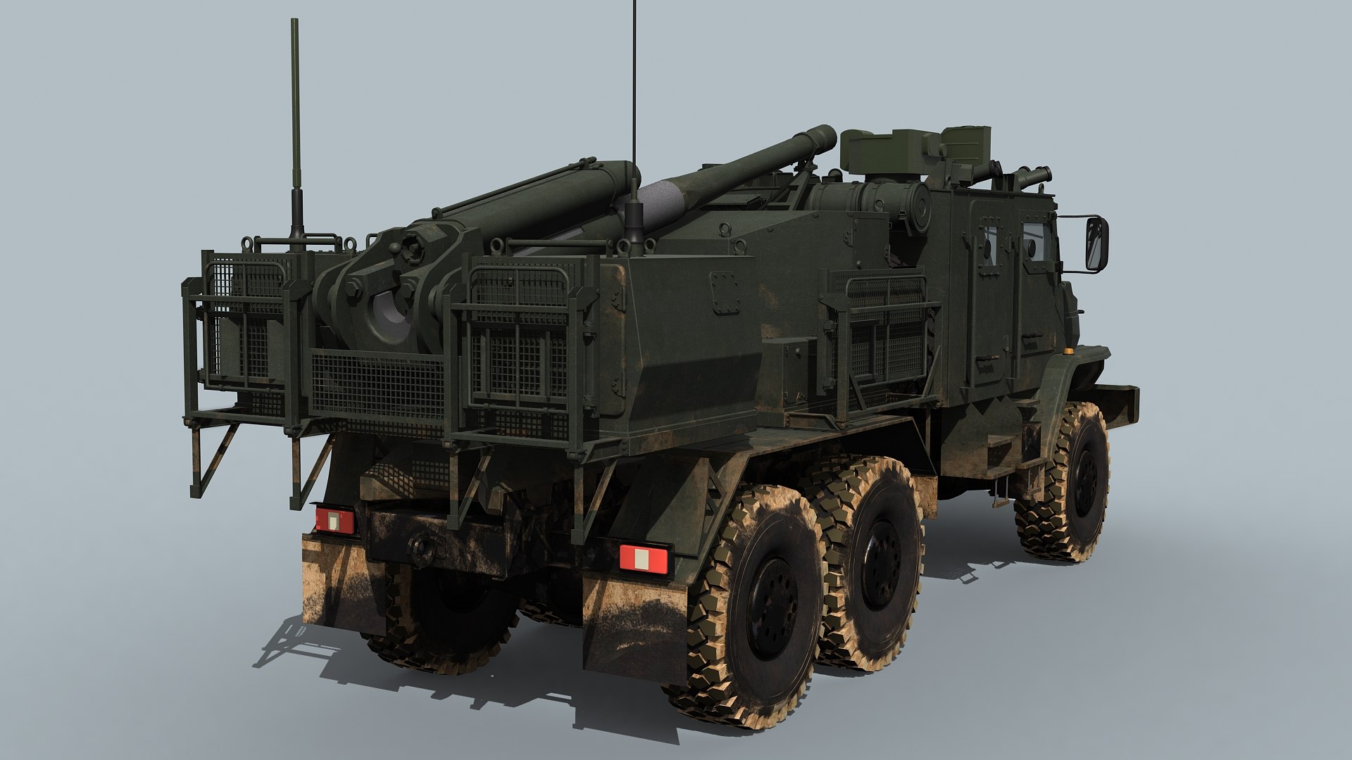 2S40 Floks 3D Model - TurboSquid 2211213