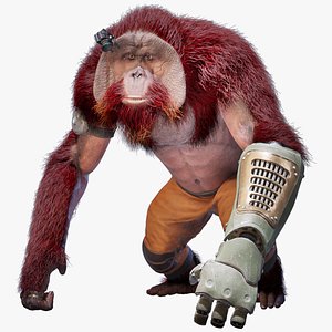 Sci-Fi Cyborg Ape