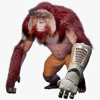 Sci-Fi Cyborg Ape