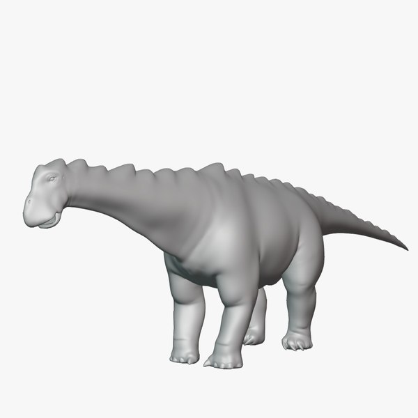 modelo 3d Bonitasaura Basemesh Low Poly - TurboSquid 2107960