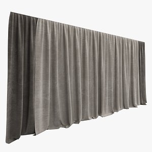 3D Curtain straight model