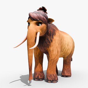 Peaches - Ice Age 3D model
