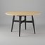 La mesa de comedor "U" - Hans Wegner