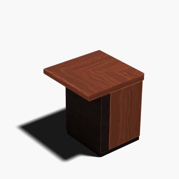 3D Japanese Furniture Kit Counter 2 of 7 Outer Corner model