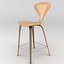 Cherner wood leg stool