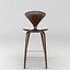 Cherner wood leg stool
