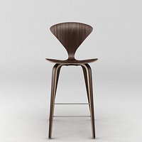 Cherner wood leg stool