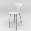 Cherner wood leg stool