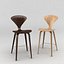 Cherner wood leg stool