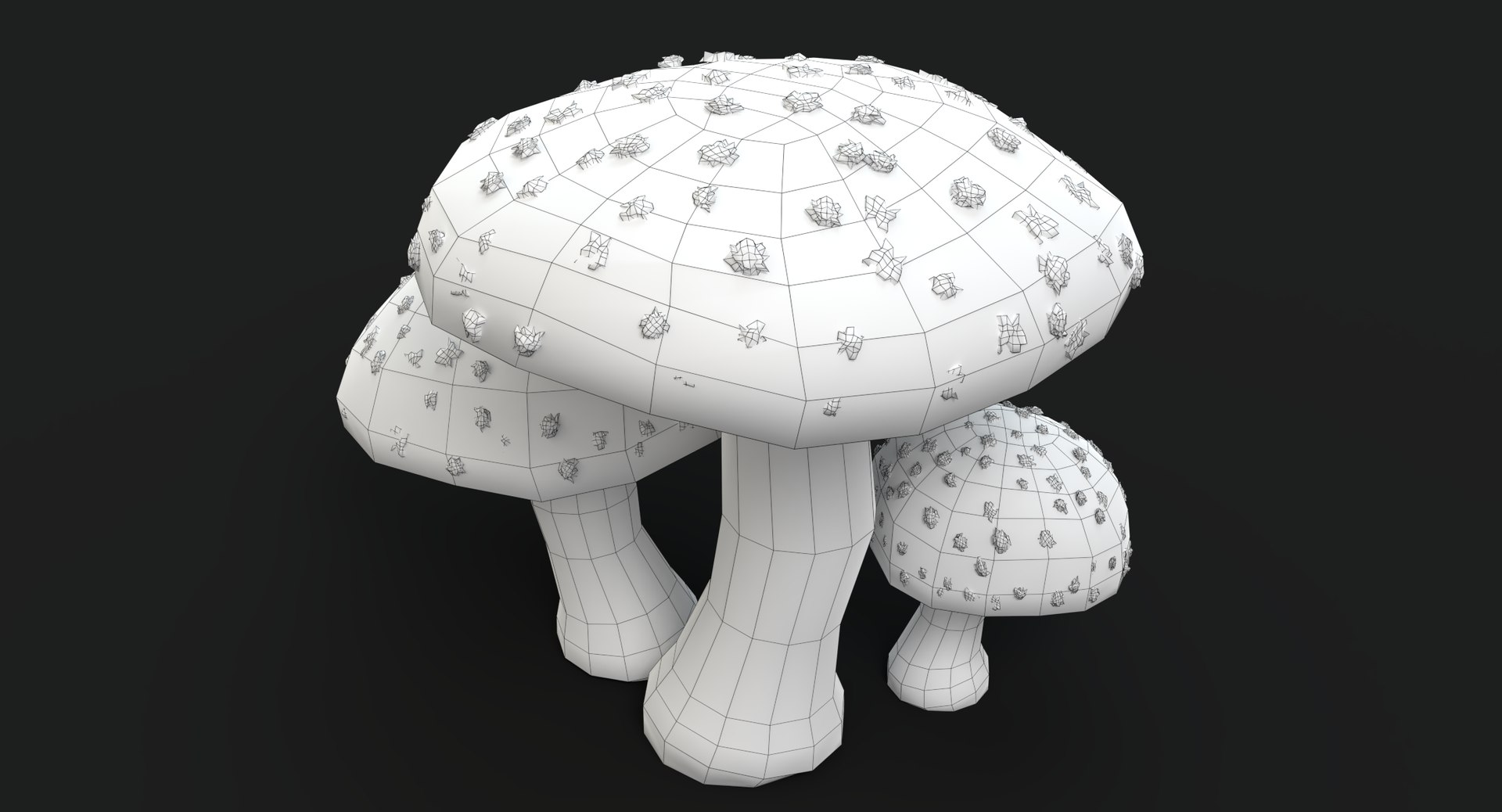 3d amanita mushrooms https://p.turbosquid.com/ts-thumb/uH/J8Kwfw/N0ux1Eyq/amanita_thumbnail_wireframe_2/png/1554479401/1920x1080/fit_q87/2533ad6ec64a9fa4b71e9e2e3551f75be838a177/amanita_thumbnail_wireframe_2.jpg