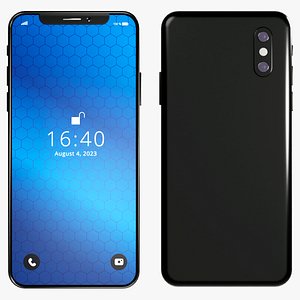 Low-poly Generic Smartphone