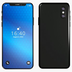 Low-poly Generic Smartphone