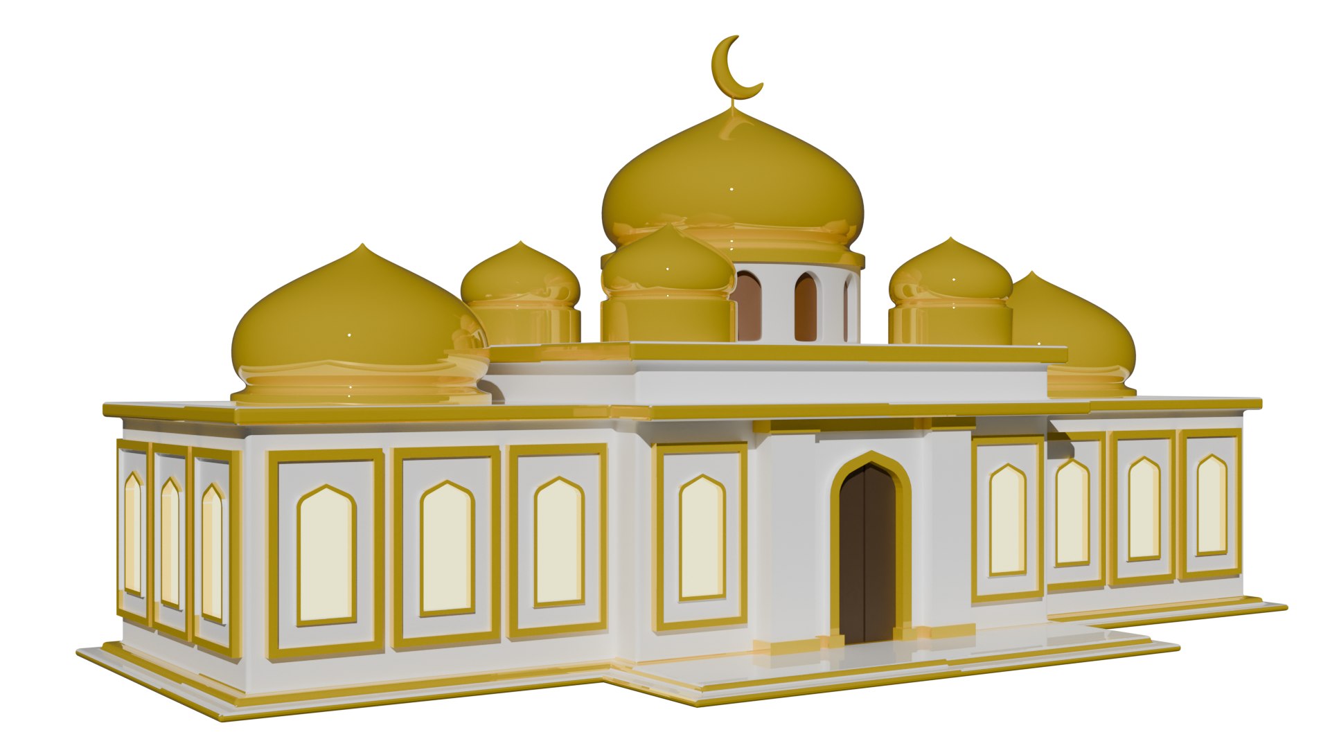 Mosque 3D Model - TurboSquid 2211817