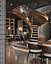 Luxury Modern Restaurant  Bar Interior 739 3D model