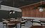 Luxury Modern Restaurant  Bar Interior 739 3D model