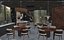 Luxury Modern Restaurant  Bar Interior 739 3D model