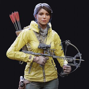 SurvivorWoman Unreal Unity