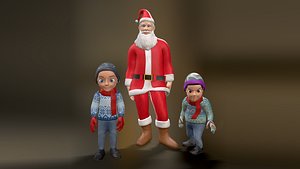 3D Christmas Character Bundles