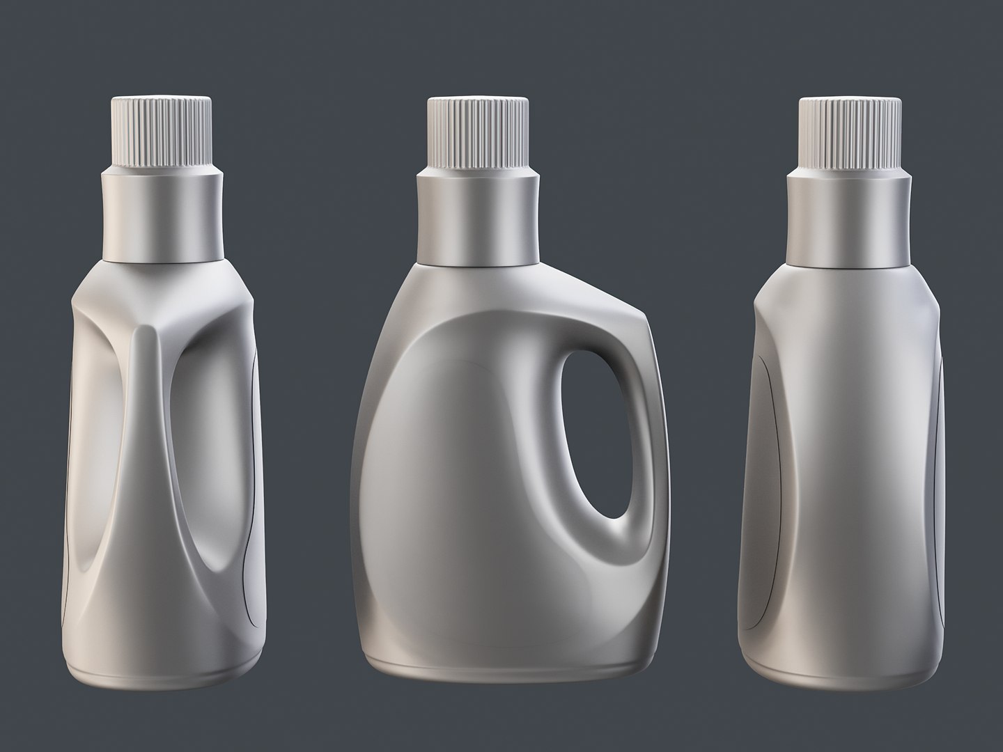 3D Laundry Detergent Bottle PBR Model - TurboSquid 2002270