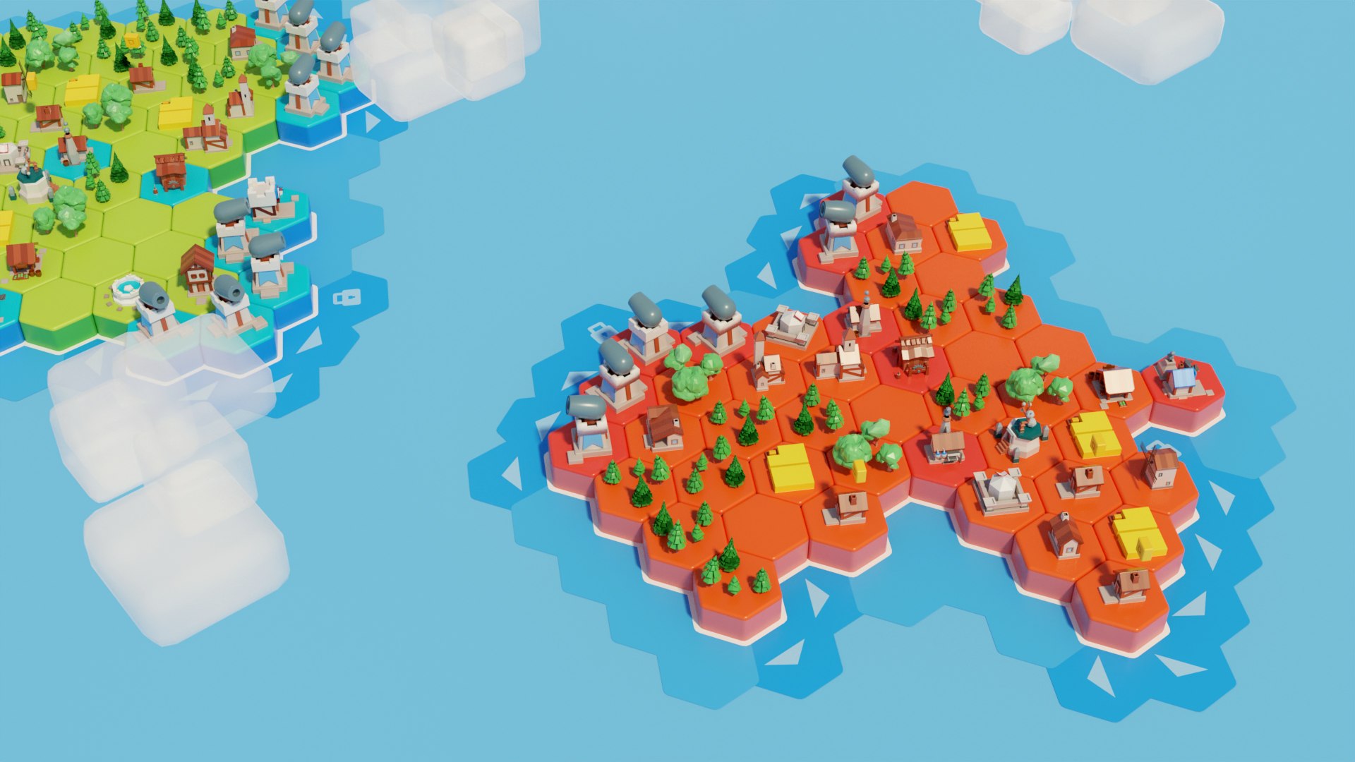 3D Tile Island Castle 2 - TurboSquid 1854382