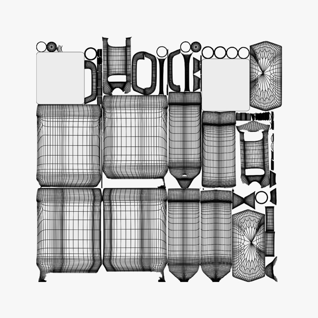 3D Jerry Can - Geometry Only No Textures No Materials - TurboSquid 2466797