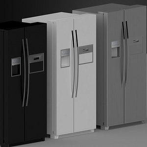 3d model refrigerator