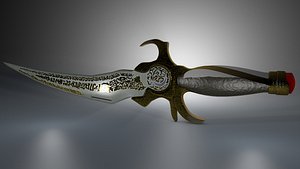 dagger time 3D model