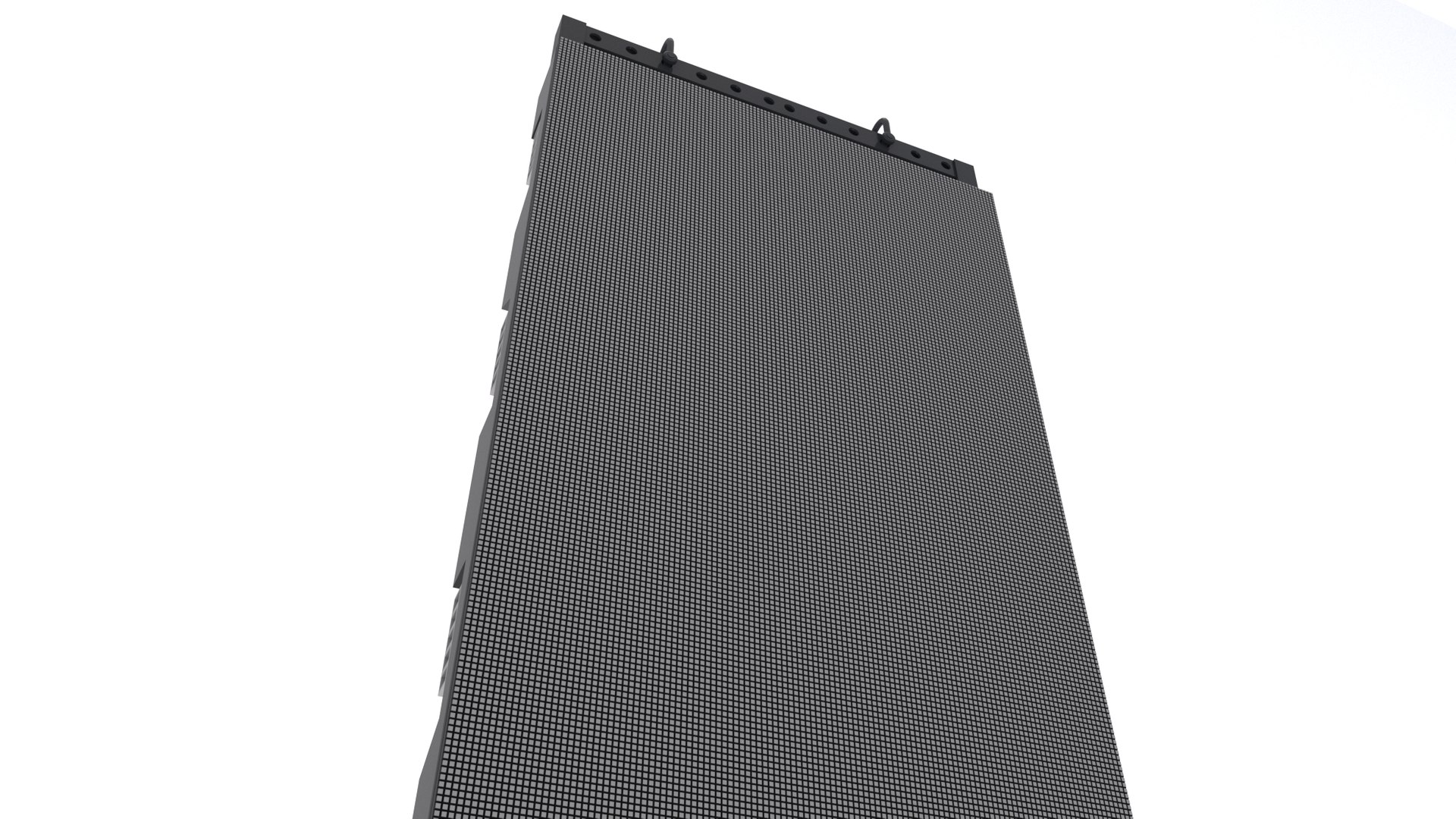 3D Led Screen Display Panel Monitor With Shackle Fly Bar - TurboSquid ...