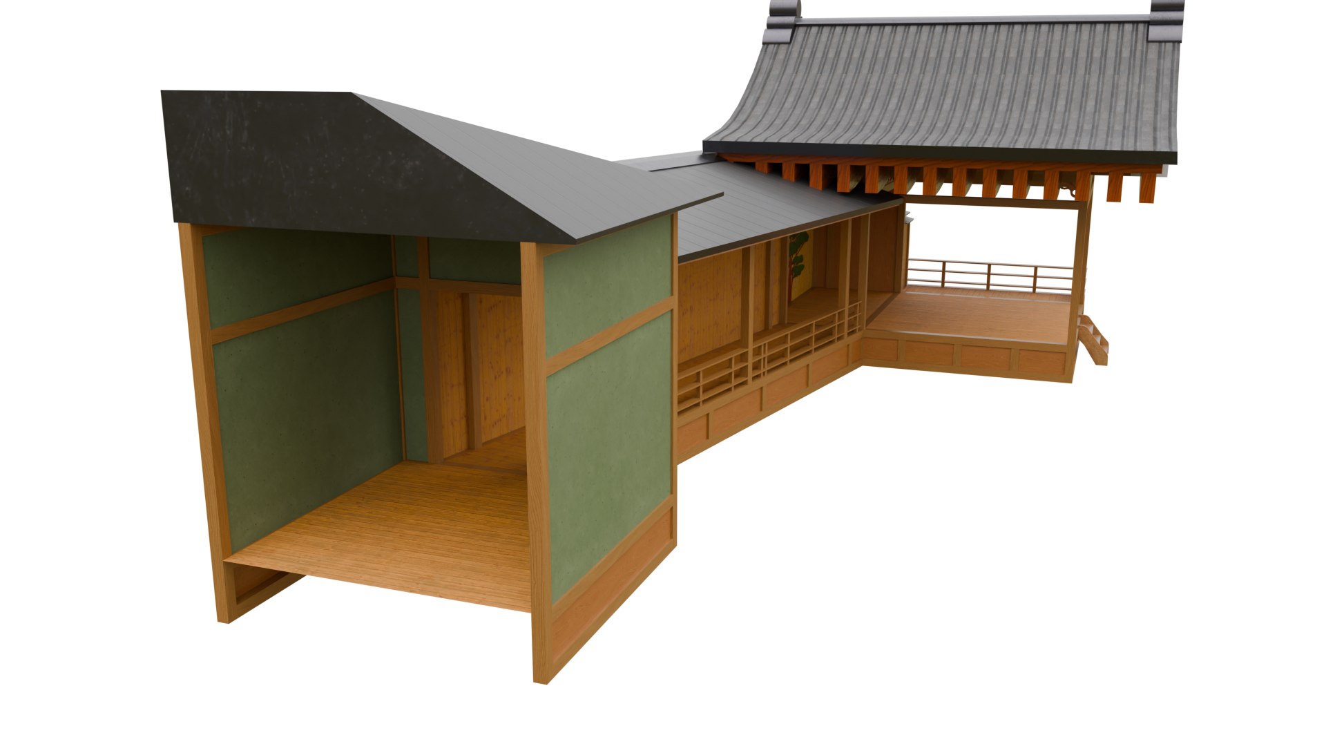 Japanese Noh Theater Stage 3D Model Traditional Noh Stage PBR Game Ready 3D model https://p.turbosquid.com/ts-thumb/uH/v3ASQ4/6n/image5/png/1772878241/1920x1080/fit_q87/e573d6eadea94023a44a862cf114cfed8179116d/image5.jpg