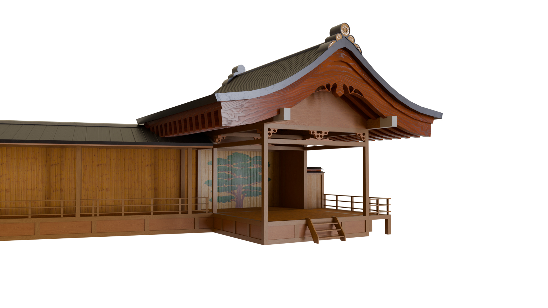 Japanese Noh Theater Stage 3D Model Traditional Noh Stage PBR Game Ready 3D model https://p.turbosquid.com/ts-thumb/uH/v3ASQ4/VE/noh_stage/png/1772878253/1920x1080/turn_fit_q99/9412161ec068b667be7f7ca7543a12b1c00ae97c/noh_stage-1.jpg