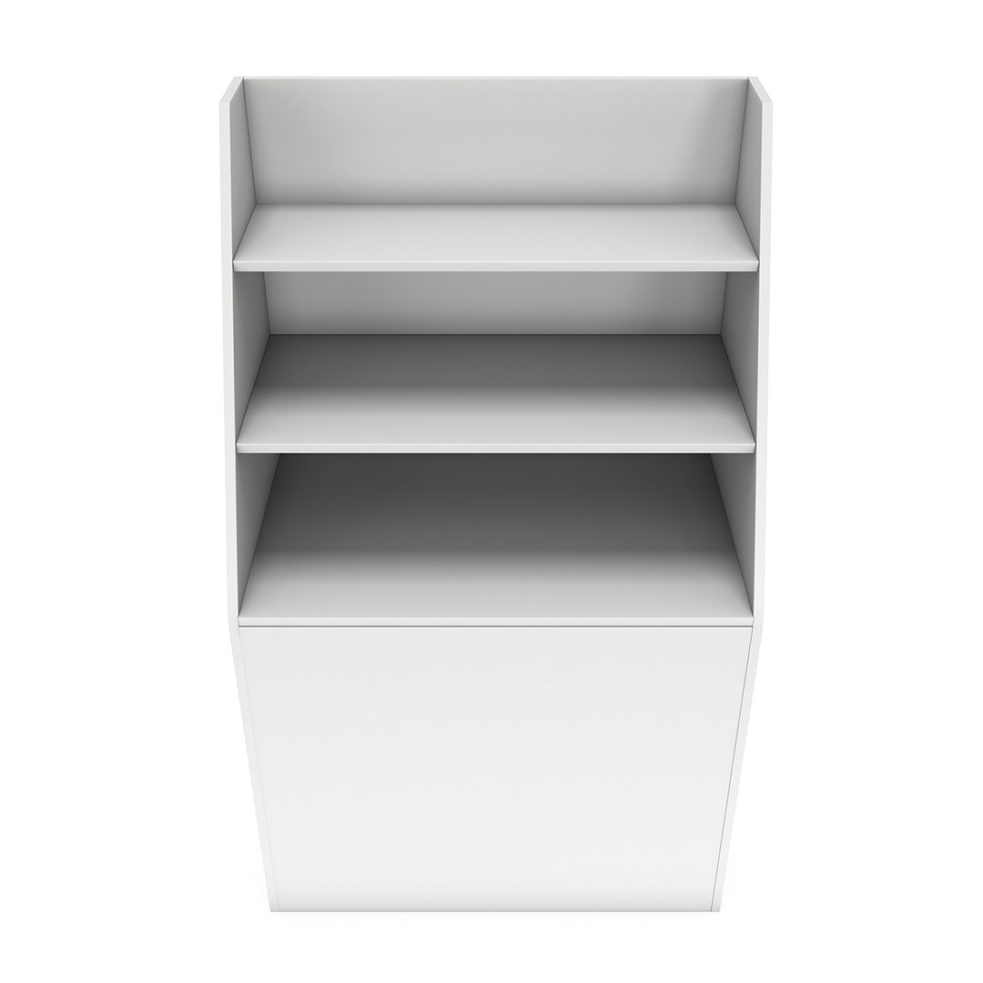 3D Cardboard Retail Shelves Rack - TurboSquid 1548007