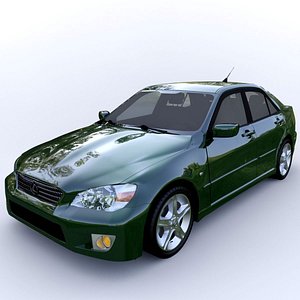 3D model car lexus 300