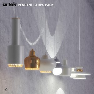 artek pack lamps 3D