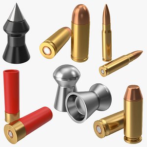 Bullets Collection 3D