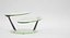 Tavolino basso NAOS Miles design A.Gamba - L.Guerra Coffee table