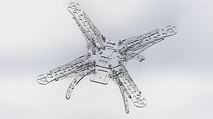 Quadcopter Frame (Acrylic 2D cut)