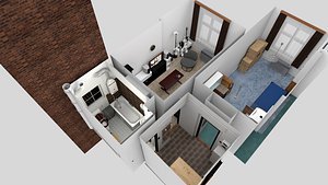 3D Apartment - Flat