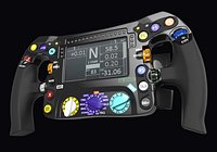 F1 stering wheel W08