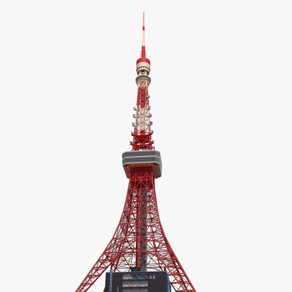 3D Tokyo Tower - TurboSquid 1903909