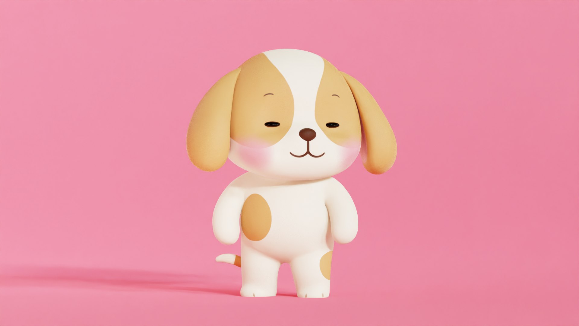 3D Dog and Orange Cat Cartoon Rigged Animated Characters Pack Low-poly 3D model https://p.turbosquid.com/ts-thumb/uI/MJ7CrZ/0g/chibi_dog_animate1/png/1763989559/1920x1080/fit_q87/1be596b8600eb81f472632326cb10f85305467a6/chibi_dog_animate1.jpg